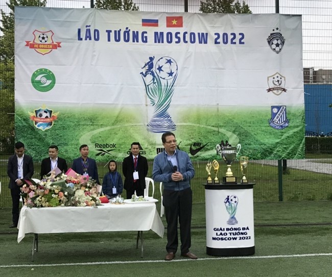 Bế mạc giải bóng đá cộng đồng người Việt tại Nga - “Lão tướng MOSCOW 2022” (27/05/2022)